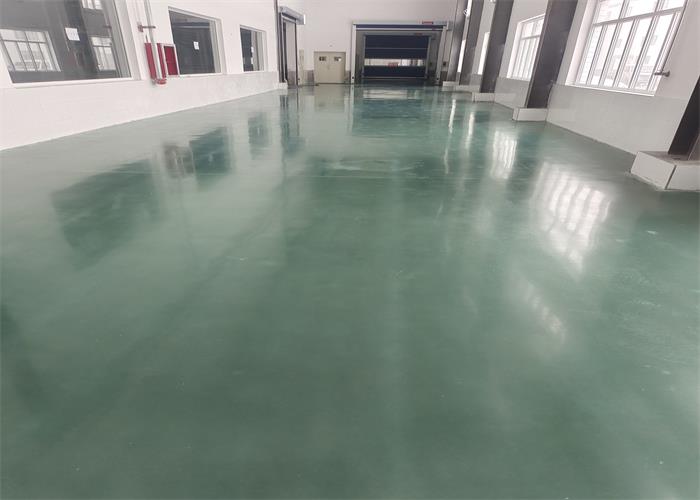 金剛砂地坪施工完成！